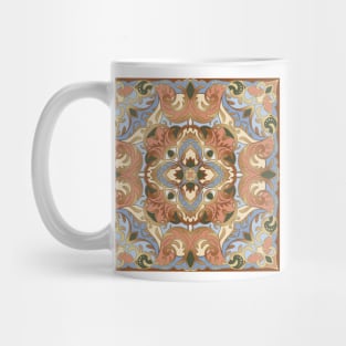 Arabic ornate square pattern Mug